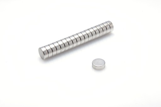 Neodymový cylindrický magnet MW 8x3 N38 20 ks