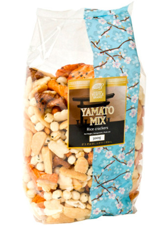 Arare ryžové krekry, Yamato snack mix 300g
