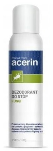 Acerin Fungi, deodorant na nohy, 150 ml