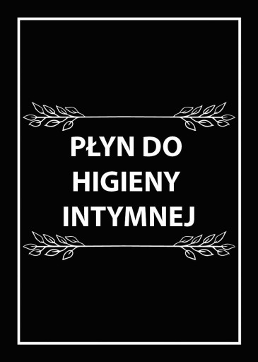 Nálepky na fľaše, kozmetika, Čierna 17 ks.