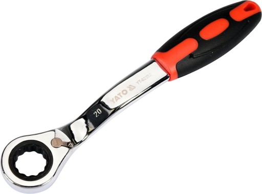 YATO KRÚŽKOVÝ KĽÚČ 20mm OHNUTÁ RAČNA CrV