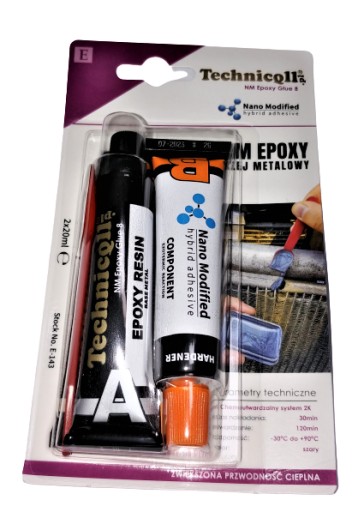TECHNICOLL METAL EPOXIDOVÉ LEPIDLO 2x20ml