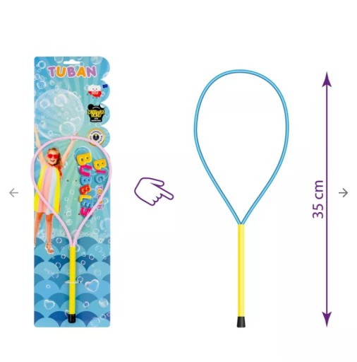 TUBAN Mydlové bubliny s okrajom 20 cm