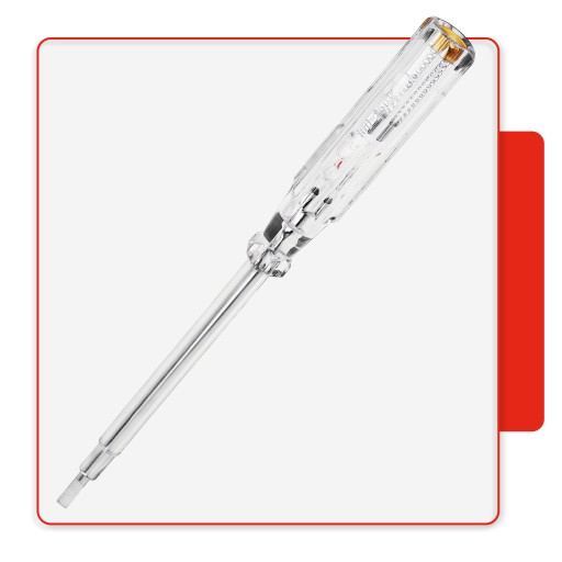 TESTER NAPÄTIA 150-250V TESTER PRÚDU 190mm INDIKÁTOR NAPÄŤ.
