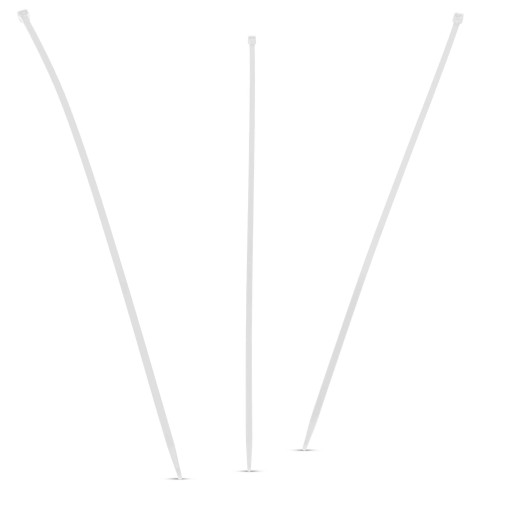100x sťahovacie pásky Káblové pásky Zipsy 4,8 x 400 mm Silné UV sťahovacie pásky