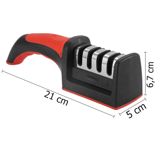 BRÚSENIE KUCHYNSKÝCH NOŽOV PRE KUCHYNSKÉ NOŽNICE BRÚSENIE COMPACT 4V1