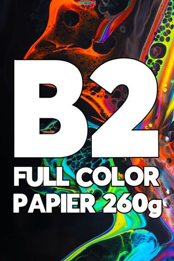 FOTOTLAČ PLAGÁT B2 50×70cm FOTOTLAČ PLNOFAREBNÁ HRUBÝ PAPIER 260g