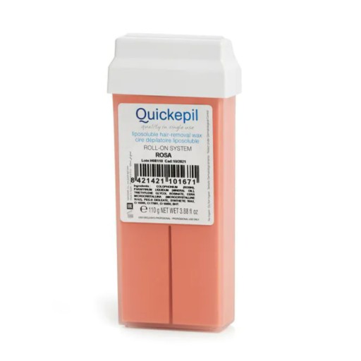 QUICKEPIL Depilačný vosk Roll Wide ROSA Rose 110g