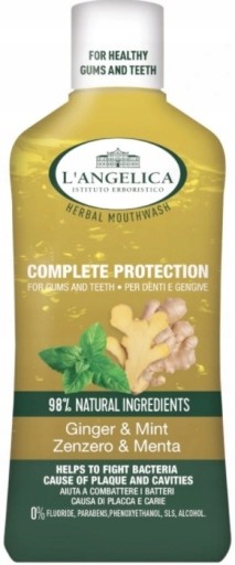L'ANGELICA PLNÁ ÚSTNA HYGIENA ZÁZVOR A MÄTA 500 ml