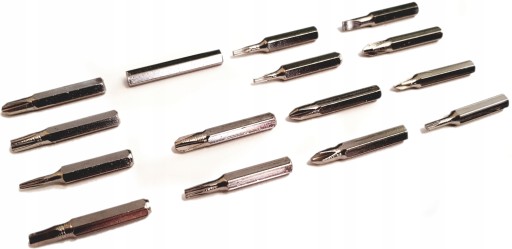 SADA PRESNÝCH SKRUTKOVACÍCH BITOV TORX 16 kusov