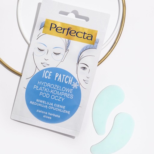 Perfecta Ice Patch Hydrogélové náplasti na oči