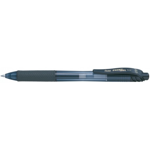 PENTEL BL107 gélové guľôčkové pero, ČIERNA
