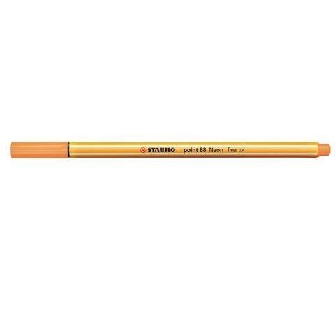 Jemná linka 0,4 mm neónovo oranžová Point 88/054