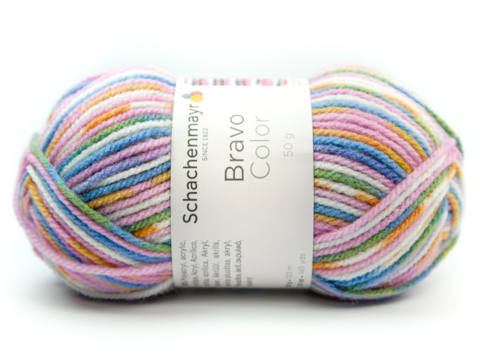 Priadza BRAVO COLOR 02117, farebná melanž