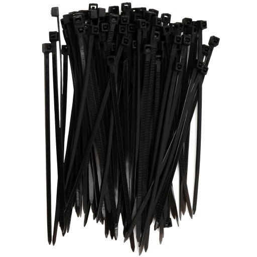 Pevné sťahovacie pásky sťahovacie pásky káblové svorky zipsy UV sťahovacie pásky 2,5x100 mm