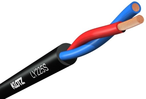 KLOTZ LY225 DRÔTOVÝ REPRODUKTOROVÝ KÁBEL OFC 2x2,5mm