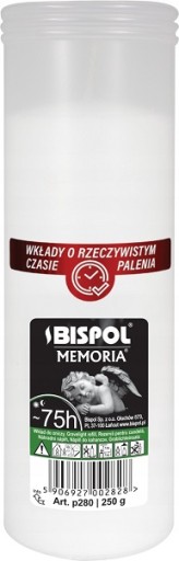 celosezónne parafínové vložky p280 75h výška 18 cm PL 1x vložka