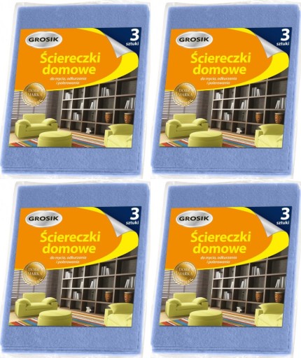 PENNÍKY UTERAČKY DO DOMÁCNOSTI 3 KS x4