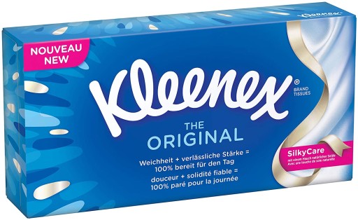 Kleenex vreckovky 3 vysúvacie obrúsky 80 stupňov