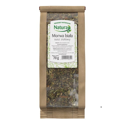 Moruša biela - sušená bylina 70g Naturo