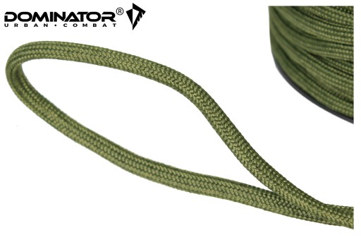 DOMINATOR ROPE PARACORD NYLON 1 meter. OLIVOVÝ