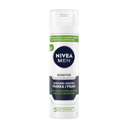 Nivea Men pena na holenie 200 ml Sensitive