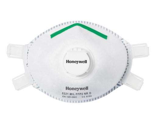 Honeywell 5221 XL polomaska s ventilovou polomaskou Maska proti prachu