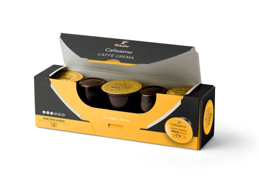 Kávové kapsuly Tchibo Crema Fine Aroma 10 kapsúl