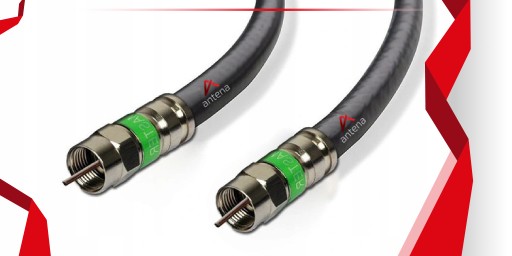 Koaxiálny kábel F Plug to F Plug 1M Outdoor