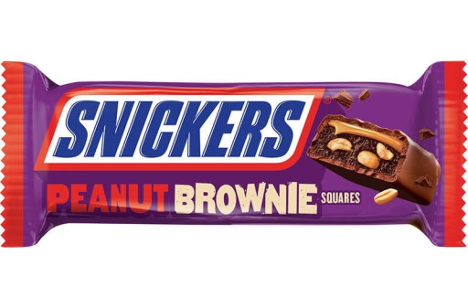Snickers Brownie s arašidovým maslom s príchuťou Brownie Arašidové maslo 34g z USA