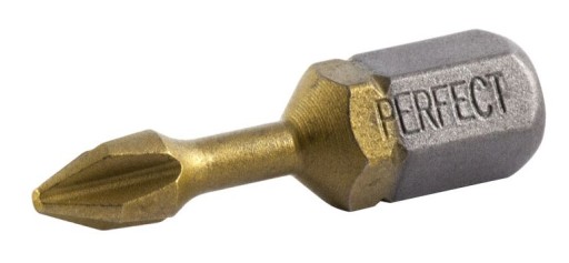 Hrot bitu PH2 x 25mm TITANIUM Stalco Perfect