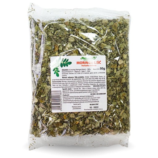 Herbapol Kraków Moringa list bylinkový čaj 50 g