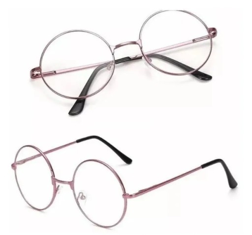 NERDY LENONKI HARRY POTTER okrúhle STRIEBORNÉ OKULIARE