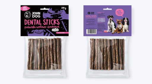John Dog zubná pasta s chlorofylom 200g