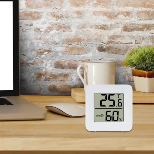MINI HYGROMETER ELEKTRONICKÝ TEPLOMER DIGITÁLNY LCD DISPLEJ VLHKOSŤ