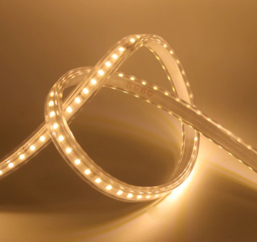 2835 Sada pásika 100 LED/m 2m teplá 230V IP67