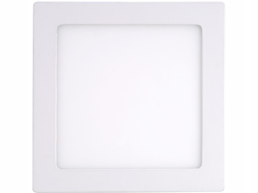 Stropné svietidlo, štvorcový zapustený LED panel, 6W, neutrálna farba