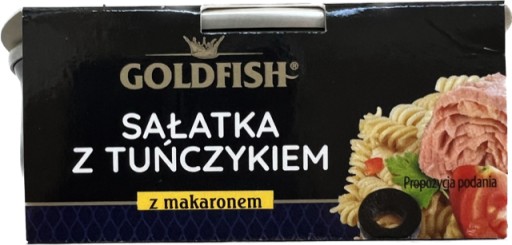 ŠALÁT S TUNIAKOM A CESTOVINAMI 160G ZLATÁ RYBIČKA