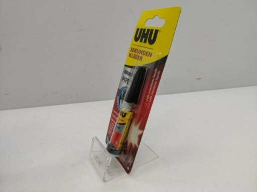 UHU CYANO AKRYLÁLOVÉ GLUE sekundové s PIPETOU 3g