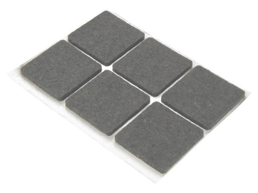 NÁBYTOK PLSTEČNÁ PODLOŽKA NA KRESLO NÁBYTOK 35x35 MM