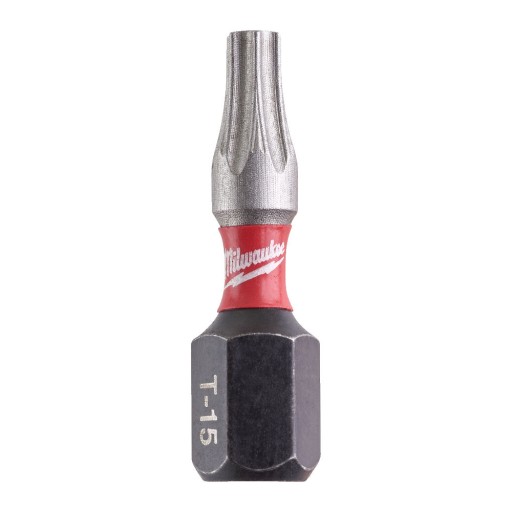 MILWAUKEE SHOCKWAVE BIT TORX SKRUTKOVAČ HROTY KRÍŽOVÁ HLAVA TX15 1ks