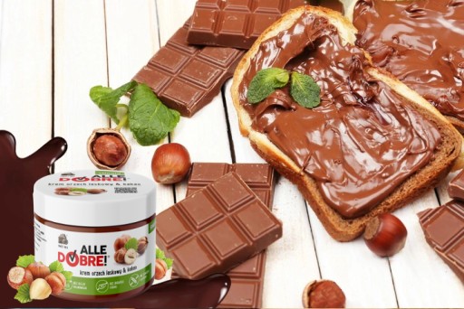 Zdravý čokoládový krém, bez cukru, palmového oleja, konzervantov, chutný 250