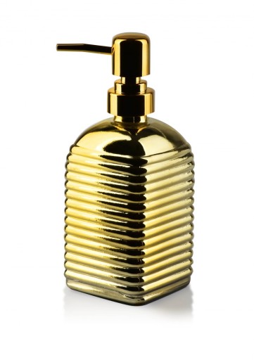 Zásobník na tekuté mydlo 19x8cm TESSA Gold