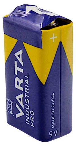 Alkalická batéria VARTA Industrial PRO 9V 6F22