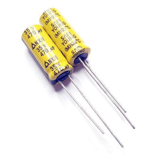 KONDENZÁTOR 470uF 35V 8X20 NÍZKA IMPEDANCIA SAMYOUNG 5-KS
