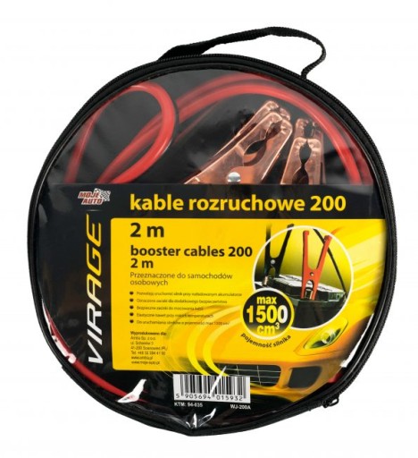 BOT KÁBLE/KÁBLE VIRAGE 200A 2M