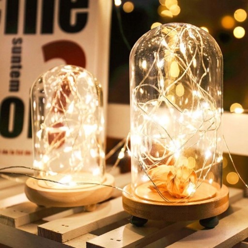 MICRO WIRE 100 LED SVETLÁ NA VIANOČNÝ STROMČEK TEPLÝ AKTUÁLNY BIELY