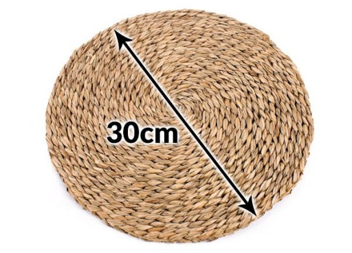 KRUHÁ PODLOŽKA NA MORSKÚ TRAVINU 30 cm