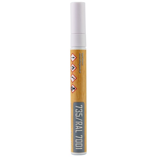 Retušovací fix na nábytok 12ml RAL 7001 Sivá