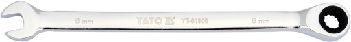RAČŇOVÝ KOMBINOVANÝ KĽÚČ 72 ZUBOV YATO 6mm
